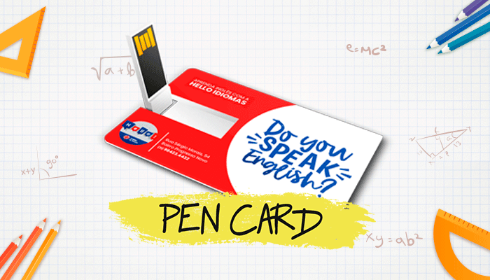 Pen Card personalizado em salvador